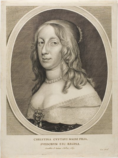 Drottning Christina av Sverige av Cornelis Visscher