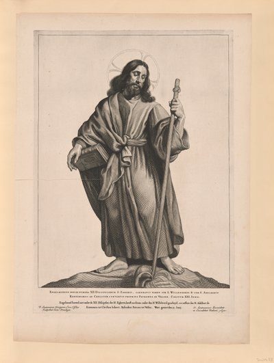 Sankt Engelmundus av Cornelis Visscher