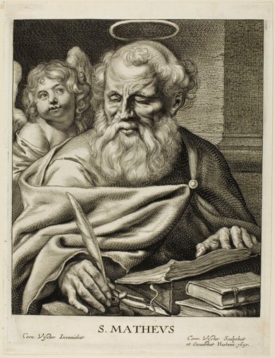 Sankt Matteus av Cornelis Visscher