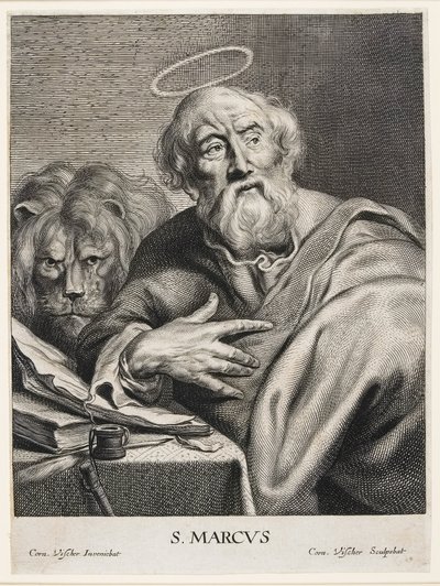 Sankt Markus av Cornelis Visscher