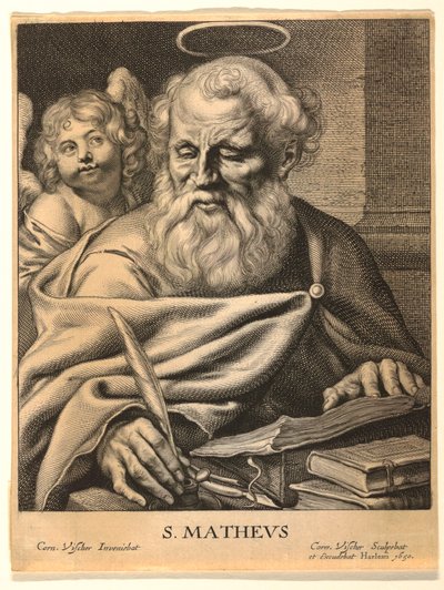 St. Matthew (S.Mathevs) av Cornelis Visscher