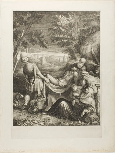 Gravläggningen av Cornelis Visscher