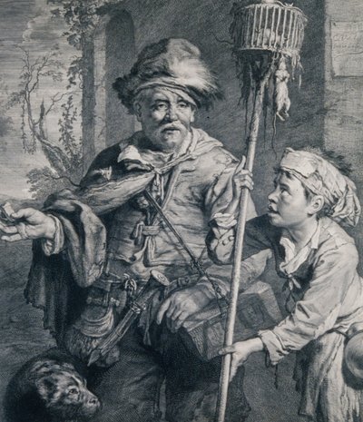 Råttgiftshandlaren av Cornelis Visscher