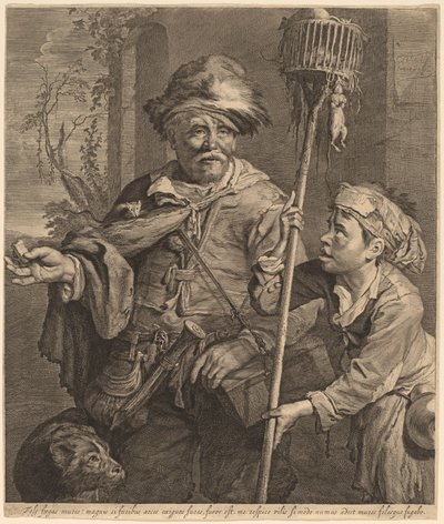 Säljaren av råttgift av Cornelis Visscher