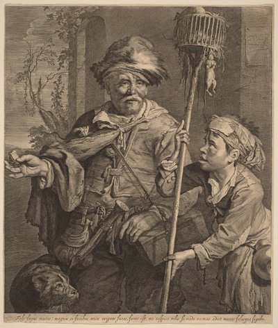 Säljaren av råttgift av Cornelis Visscher