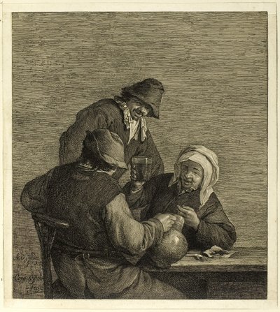 The Topers av Cornelis Visscher