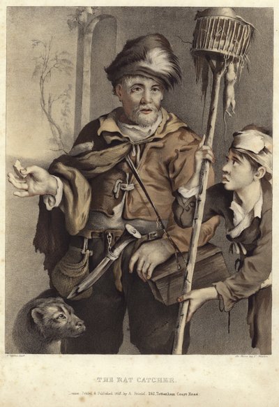Råttfångaren av Cornelis Visscher