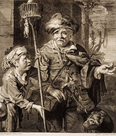 Säljaren av råttgift av Cornelis Visscher