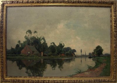 Amstel vid Ouderkerk av Cornelis Vreedenburgh