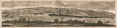 1698 års vy över Jerusalem av Cornelis De Bruyn av Cornelis de Bruijn