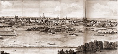 Moskva Från: Reser genom Muscovy, Persien och de orientaliska indexen av Cornelis de Bruijn