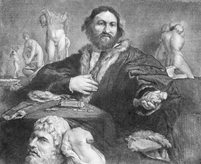 Andrea Odoni, 1640-58. av Cornelis de Visscher