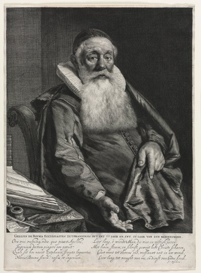 Gellius de Bouma av Cornelis de Visscher