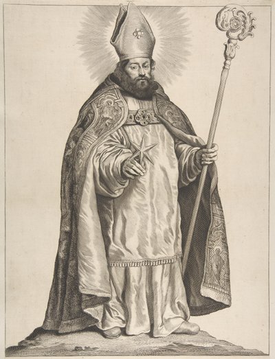 St. Swithbert, 1650. av Cornelis de Visscher