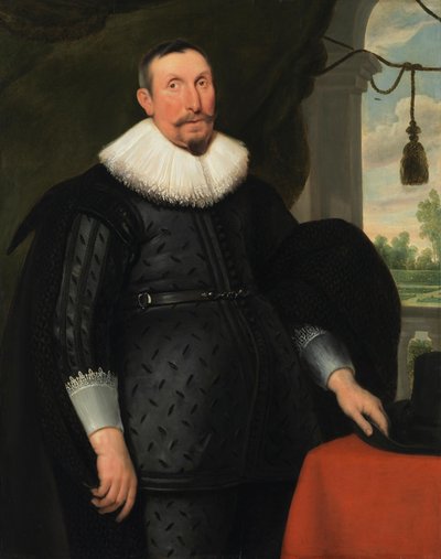 Porträtt av en man av Cornelis de Vos