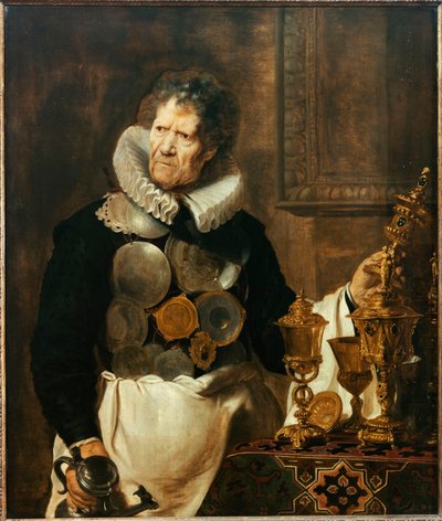 Porträtt av Abraham Grapheus 1550-1624, 1620. av Cornelis de Vos