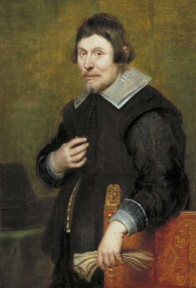 Porträtt av en man av Cornelis de Vos