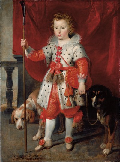 Porträtt av en pojke, traditionellt kallad Francois de Boisschot av Cornelis de Vos