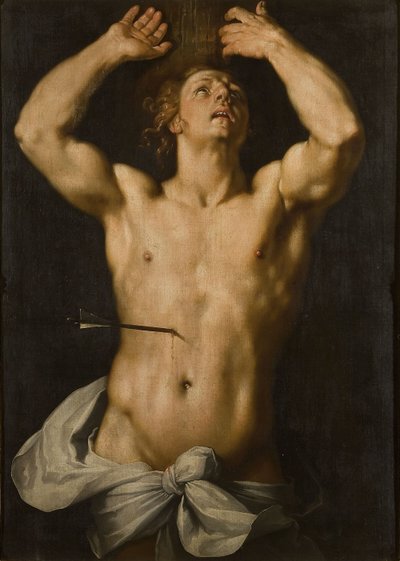 St Sebastian av Cornelis van Haarlem