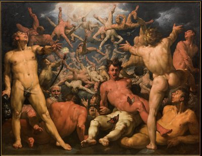Titanernas fall av Cornelis van Haarlem