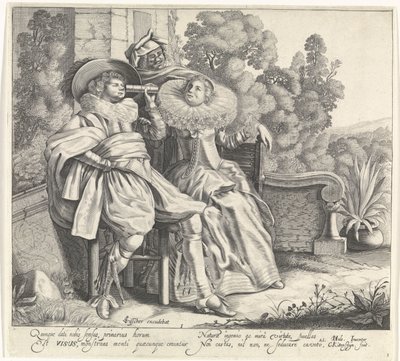 Vision / Ansiktet Five Senses (serietitel) av Cornelis van Kittensteyn
