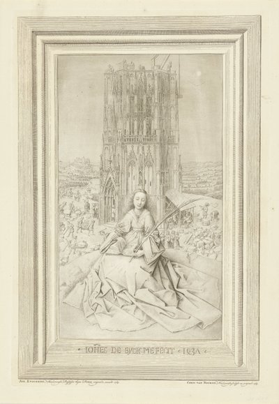 Sankta Barbara av Cornelis van Noorde