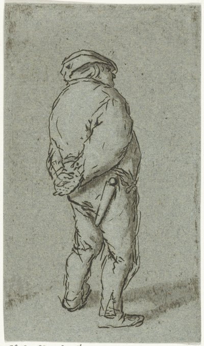 stående man av Cornelis van Noorde