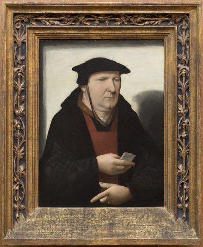 En man, ca 1530 av Cornelisz Anthonisz