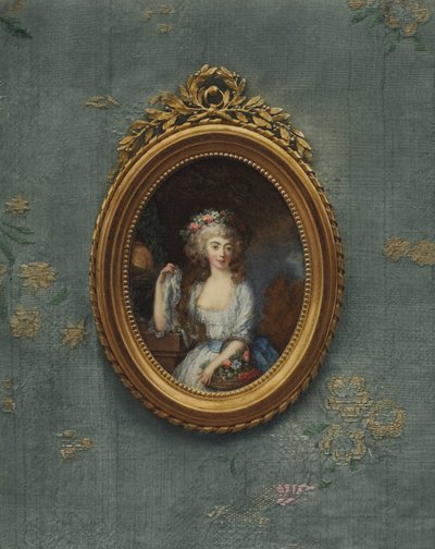 Porträtt av prinsessan Louise av Hessen-Darmstadt av Cornelius Hoyer