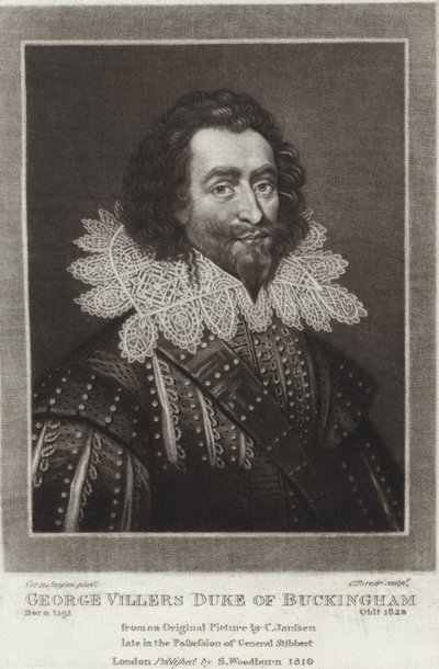 George Villiers hertig av Buckingham av Cornelius Janssen van Ceulen