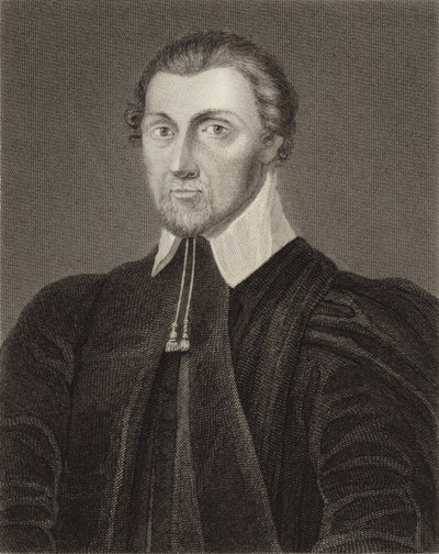 Richart Corbet, biskop av Norwich av Cornelius Janssen van Ceulen