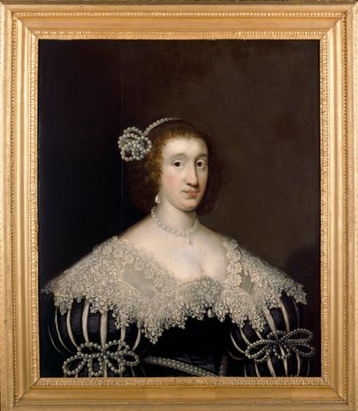 Okänd dam av Cornelius Janssen van Ceulen