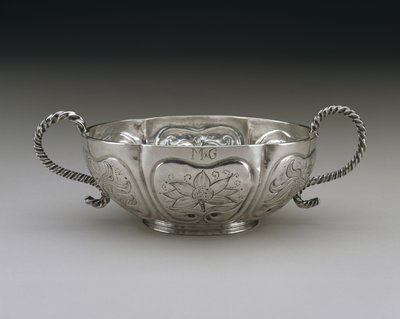 Brandyvinskål, 1696-1731 (silver) av Cornelius Kierstede