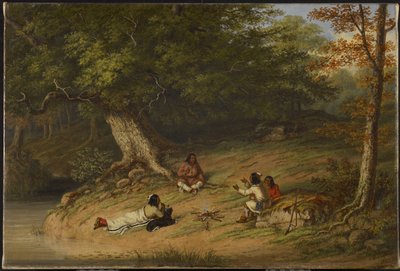 Middagsvila av Cornelius Krieghoff