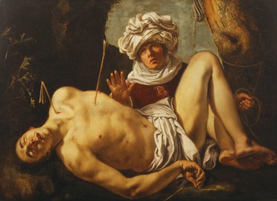 Sankt Sebastian sköts av Irene, 161- av Cornelius de Beer