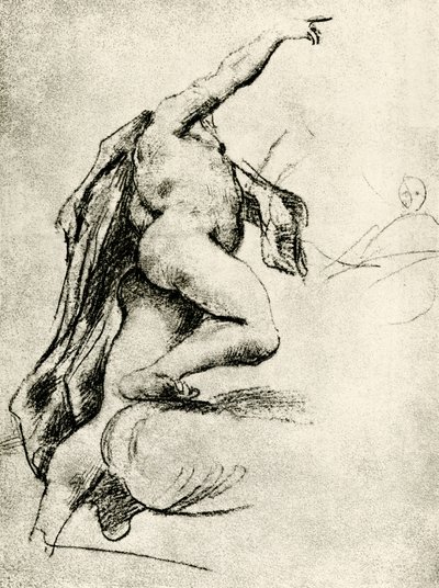 Rörelsestudie av Antonio da Correggio