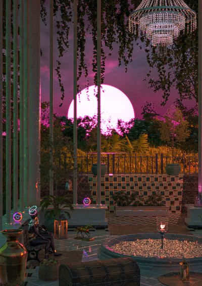 Pink Moon Sanctuary av CosmoZach