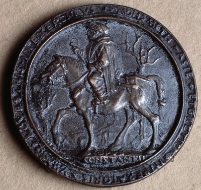 Mehmed II Erobreren (bronzemedaljefrø av Costanzo da Ferrara