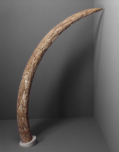 Båda Altar Tusk, 1850-88 av Court of Benin Nigeria Edo People
