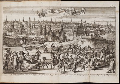 Vologda Från: Historisch Verhael, eller Beschryving van de Voyagie, 1677 av Coyet