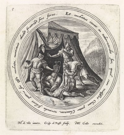Noas fylleri History of Noah (serietitel) av Crispijn van de Passe (I)