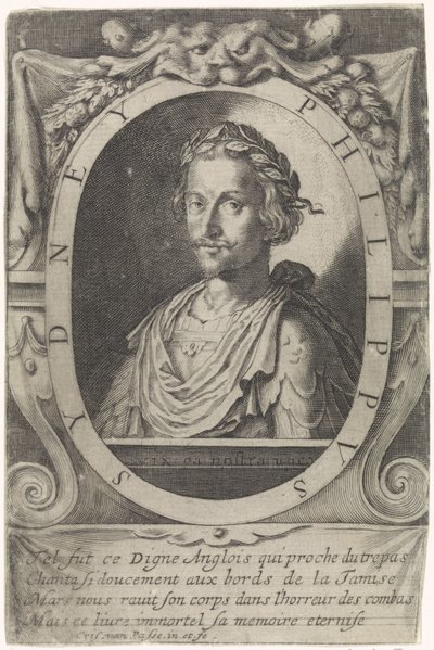 Porträtt av Philip Sydney av Crispijn van de Passe (I)