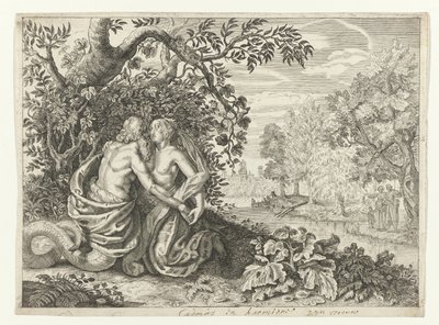 Harmoni på Cadmus Metamorfosen van Ovidius (serietitel) av Crispijn van de Passe (II)