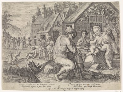 Det goda äktenskapet av Crispijn van de Passe (II)