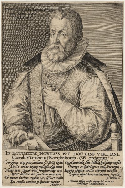 Carolus van Utenhoven av Crispijn van de Passe I