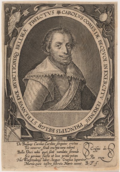 Charles de Bucquoy av Crispijn van de Passe I