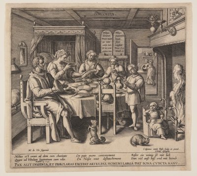 Condordia av Crispijn van de Passe I