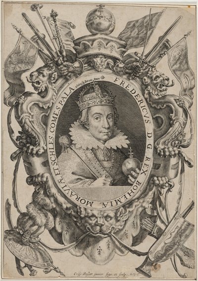 Fredrik V, kurfurste av Pfalz, kung av Böhmen av Crispijn van de Passe I
