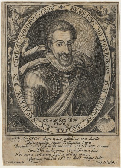 Henrik IV, kung av Frankrike av Crispijn van de Passe I