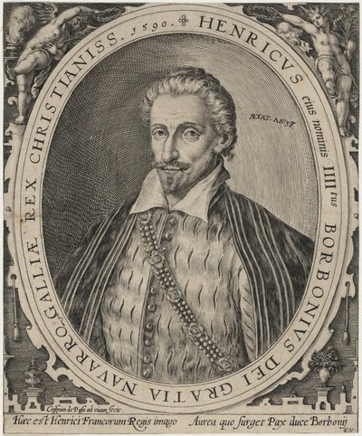 Henrik IV, kung av Frankrike av Crispijn van de Passe I